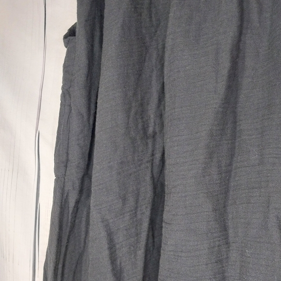 Free People Black Harem Cotton Boho Pants Size S - Picture 6 of 12